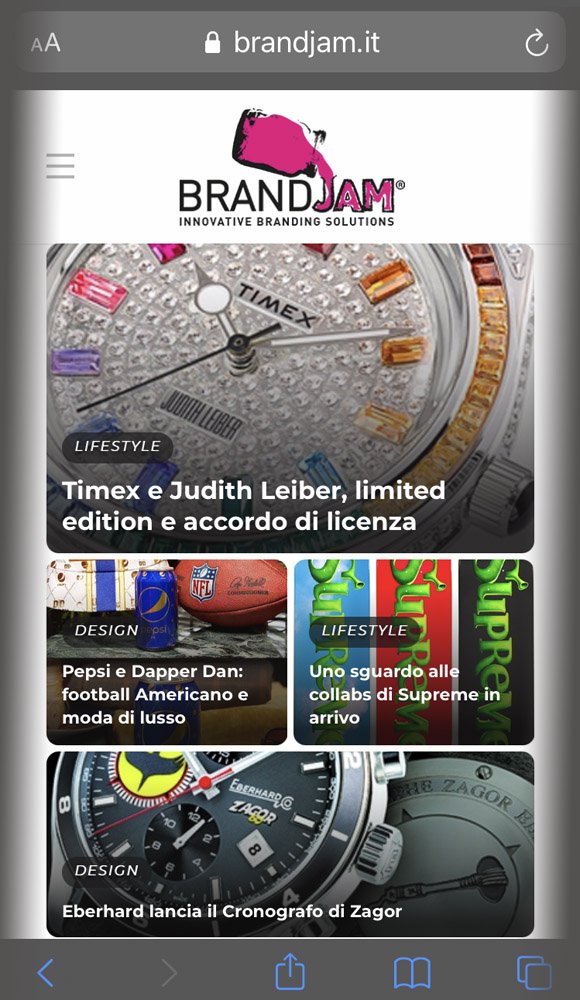 BRANDJAM website