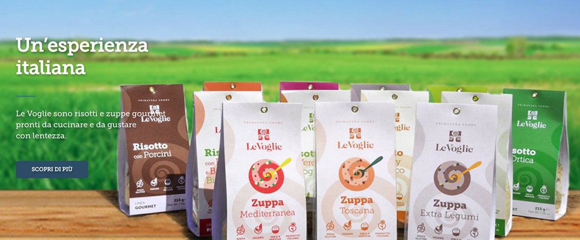 PRIMAVERA FOODS website